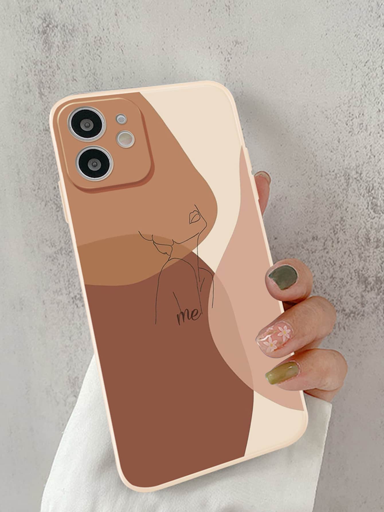 Etui na telefon z blokami kolorów kompatybilne z iPhonem 11, iPhonem 13, iPhonem 14 Pro Max
