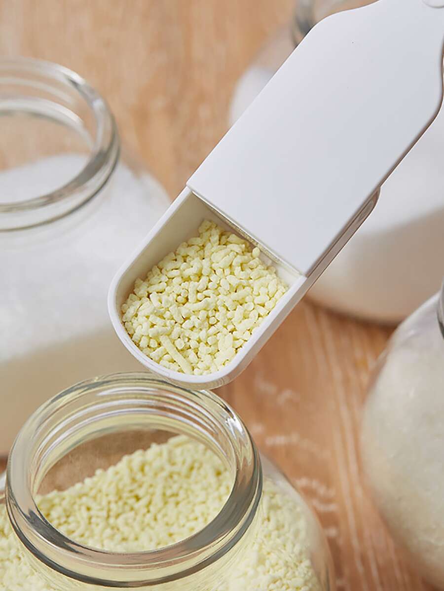 1 pieza Cuchara dosificadora para leche, café en polvo, azúcar y condimentos. Accesorio creativo para hornear y utensilios de cocina