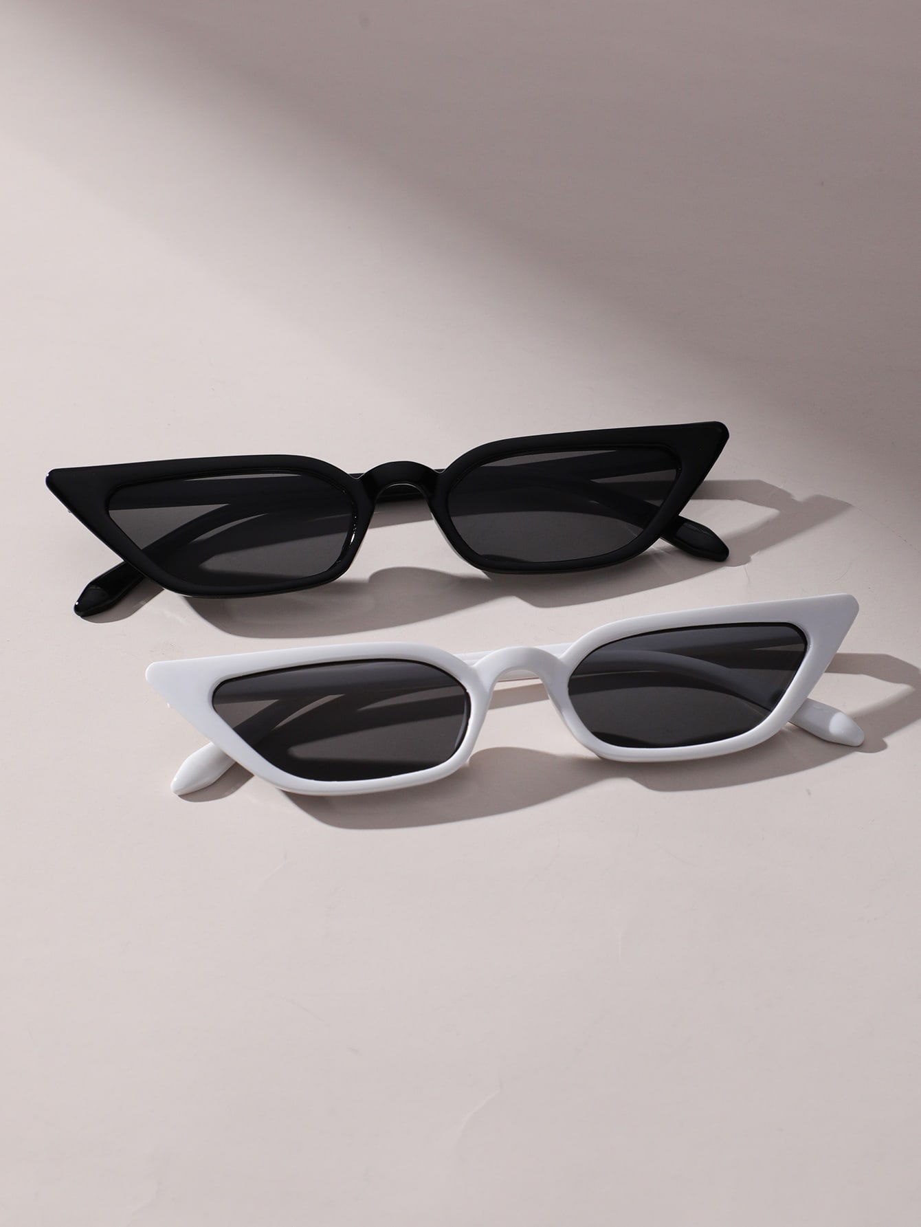 2pairs Cat Eye Fashion Glasses