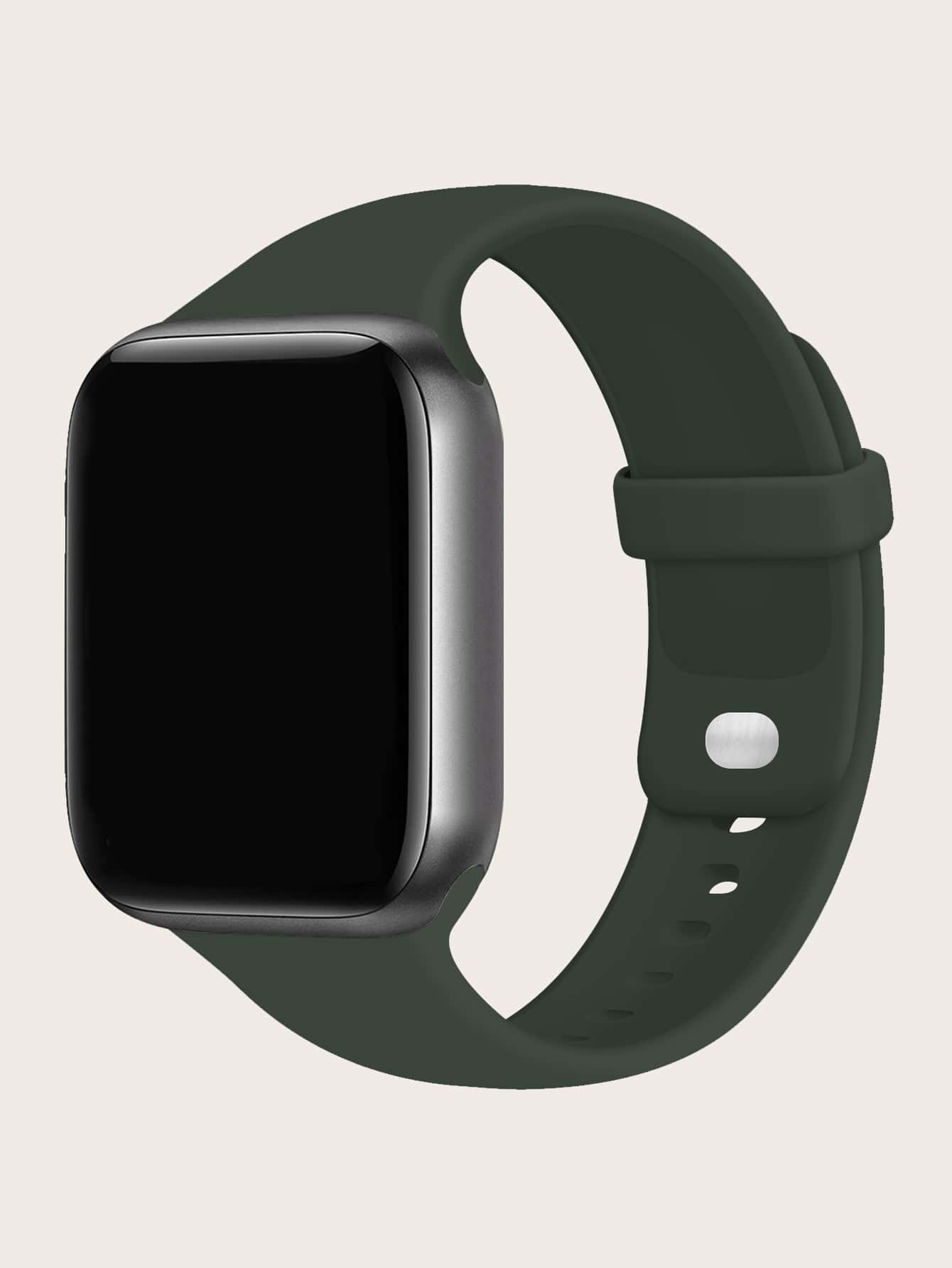 Bracelet en silicone sport compatible avec Apple Watch 40mm 38mm 41mm 44mm 45mm 42mm 49mm Femmes Hommes, Bracelet souple étanche de rechange pour Apple Watch Série 9 8 7 6 5 4 3 2 1 SE Ultra comme cadeau pour les étudiants retournant à l'école