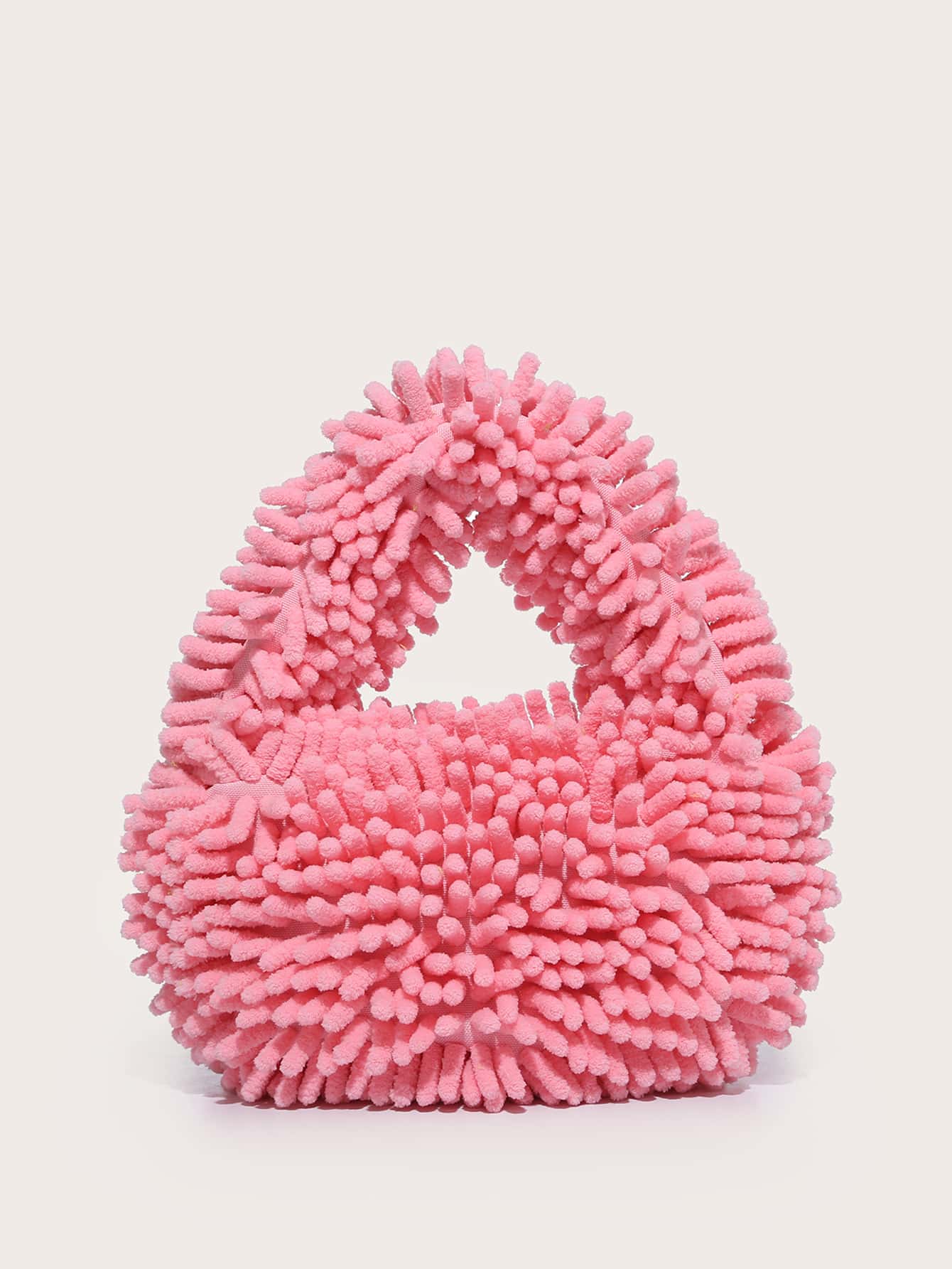 Minimalist Fluffy Satchel Bag