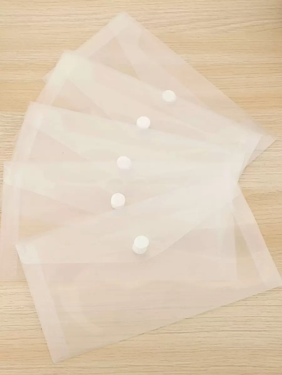 3pcs Clear File Bag Back To School,School Supplies