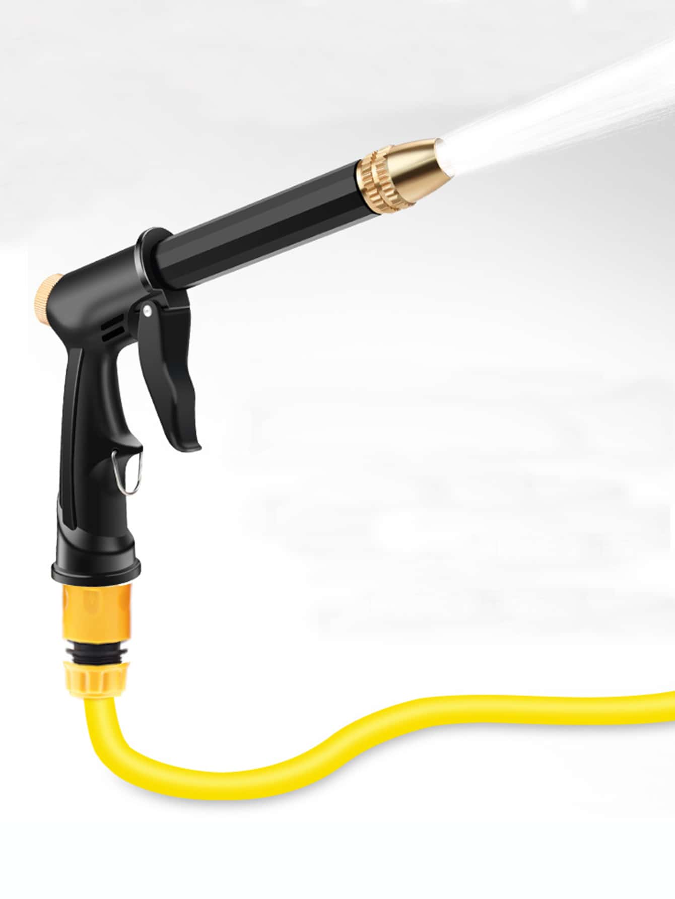 2pcs Adjustable High Pressure Water Gun & Connector Set