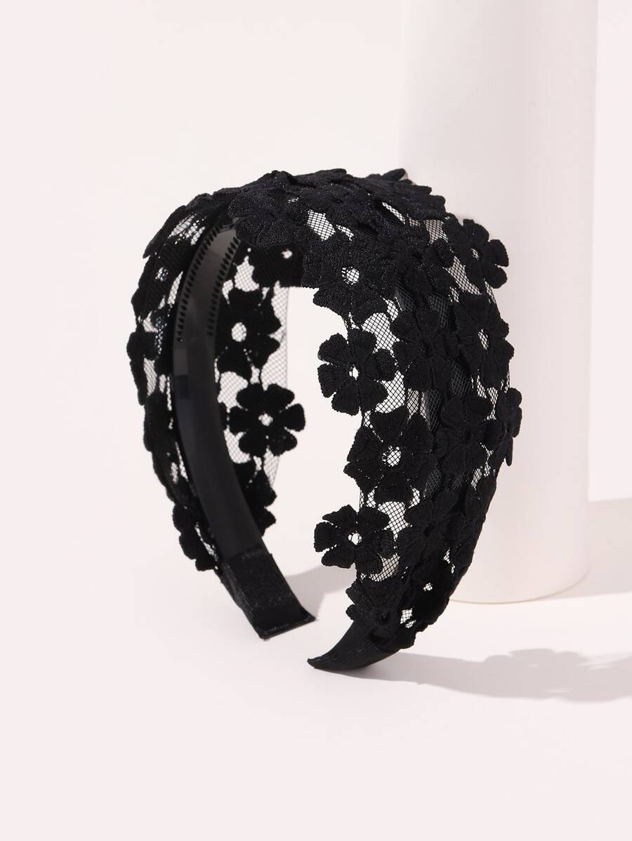 Sexy Floral Embroidered Headband Valentine's Day Valentines,Hairband,Hair Hoop Headbands
