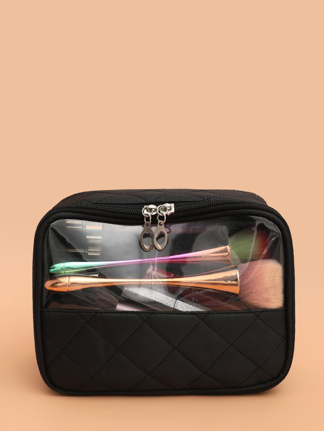 Clear Square Makeup Bag