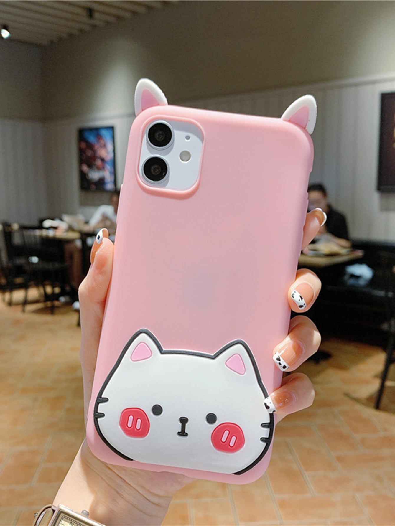 Cartoon Cat Phone Case
