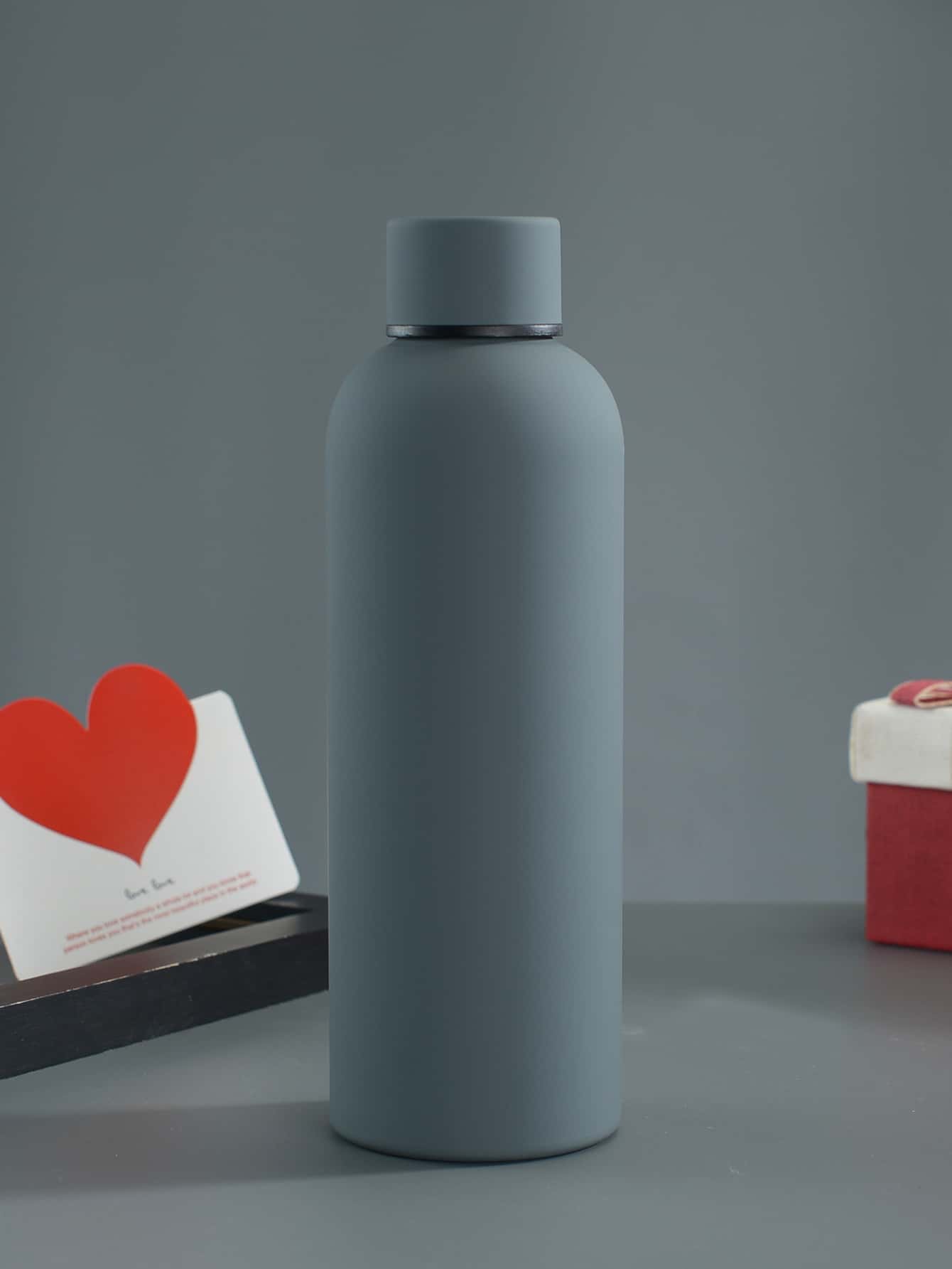 Bouteille d'eau isotherme en acier inoxydable, de retour à l'école