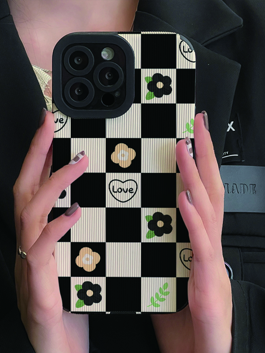 Flower Print Phone Case