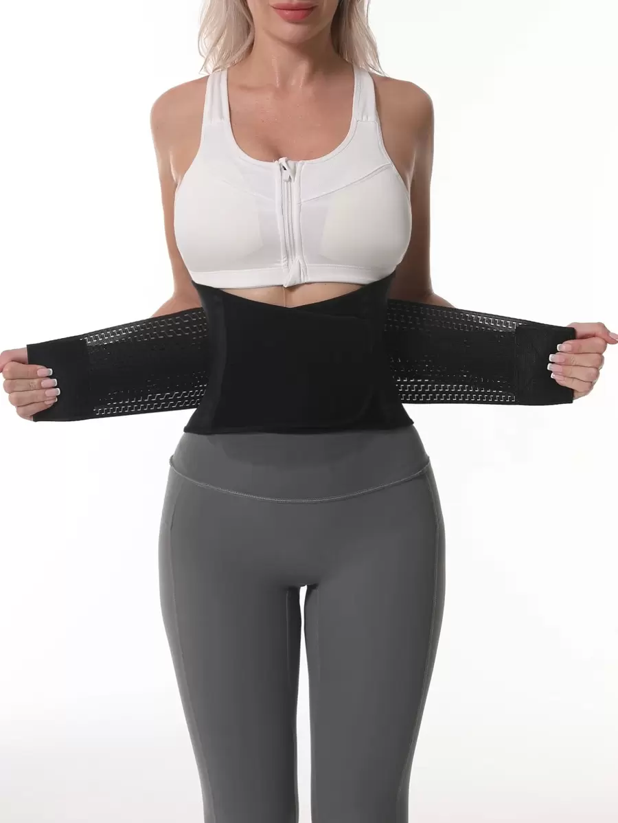 Sports Outdoor Synthetic Rubber Sports Abdomen Belt Shapewear Waist Trainer Corset Gym Accessories