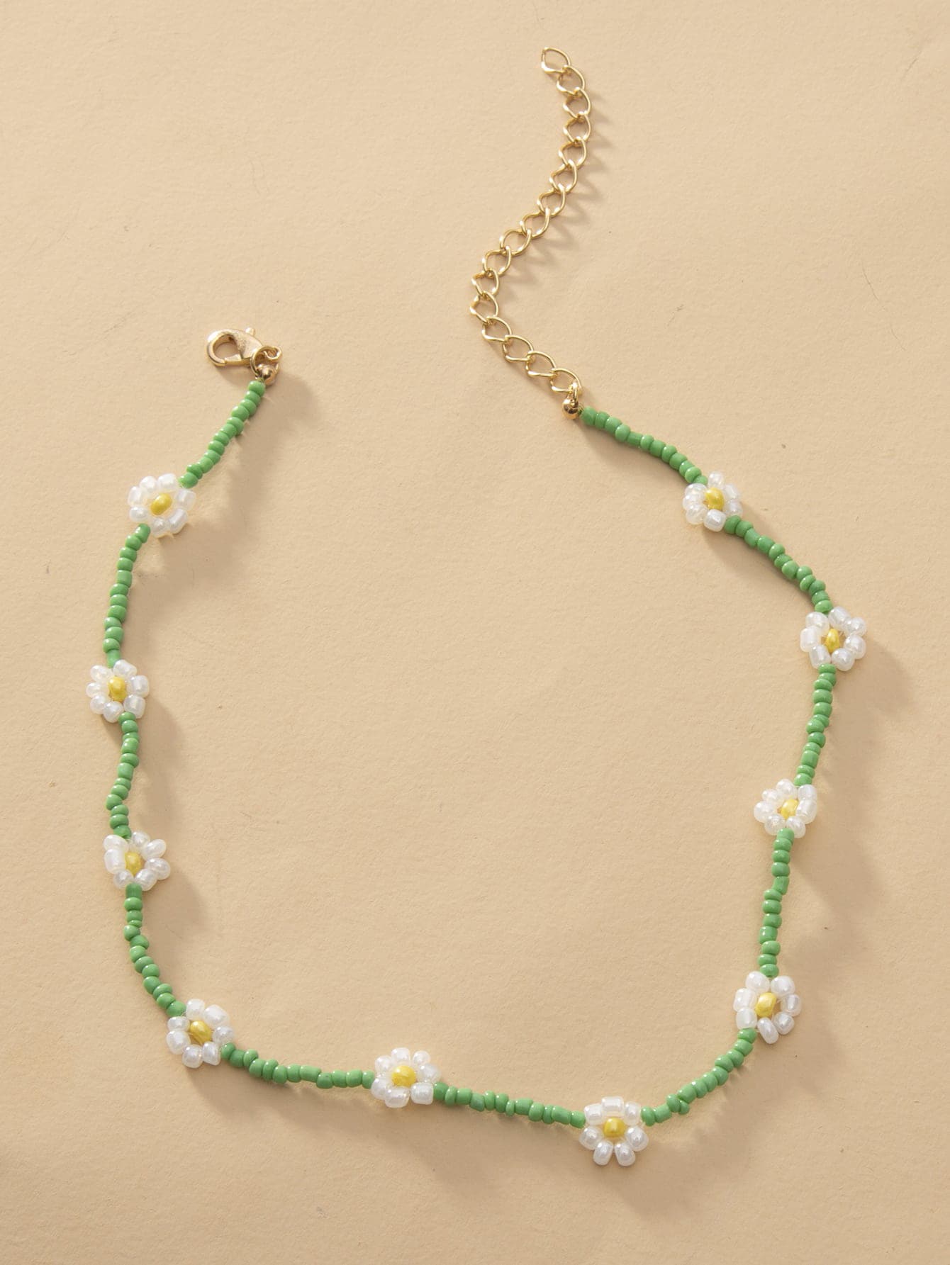 Collar con cuentas y decoración floral, regalo de San Valentín, Mamá, Madre, Día de la Madre