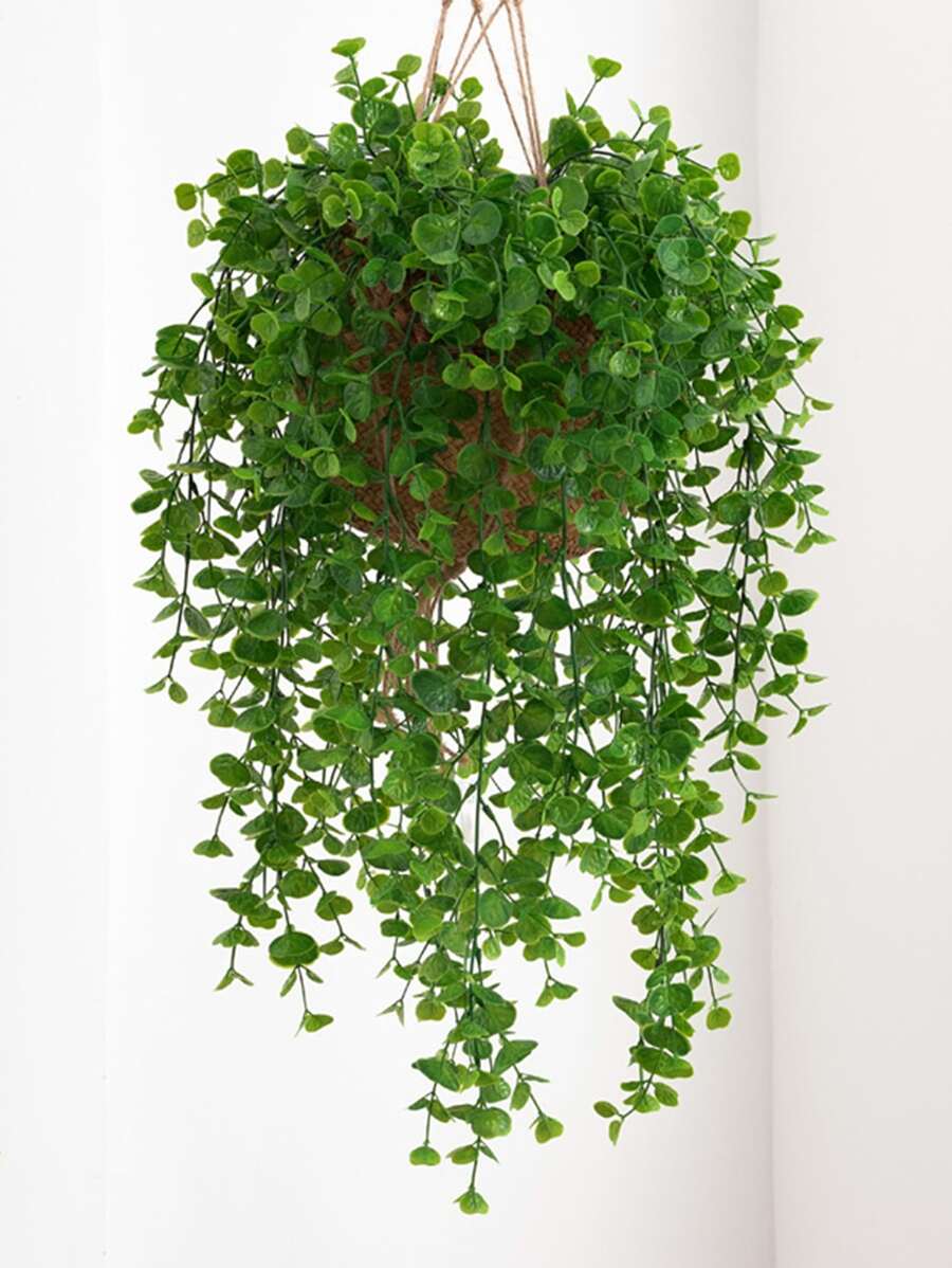 1/2/4 Stück künstliche grüne Pflanze Wandbehang Rebe, Outdoor Hof Garten Dekoration, Zuhause Esszimmer, Wohnzimmer, Schlafzimmer Hintergrundwand, Kamin DIY Material, Blumenkranz, Hochzeit Standdekor, Herbst Neujahr Dekorationen