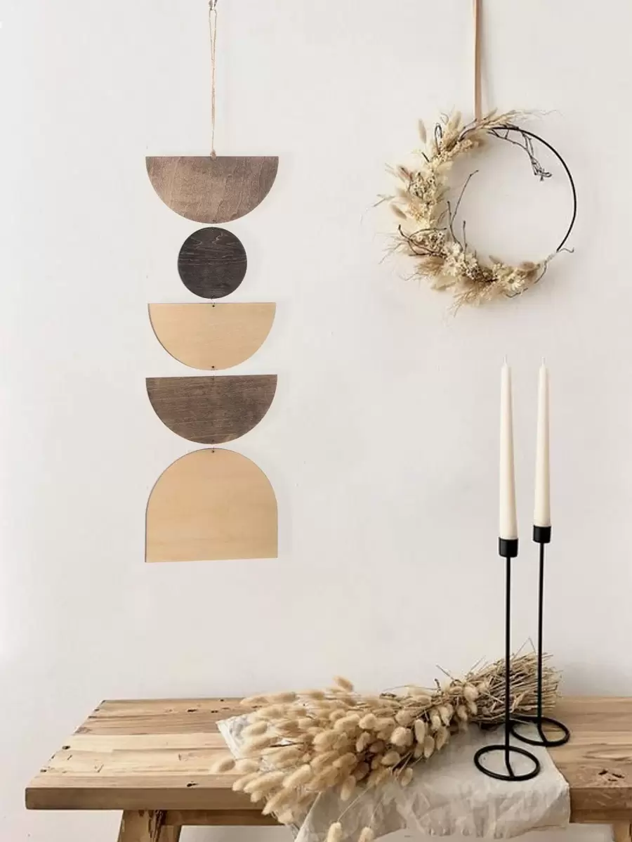 1pc Geometric Decor Wall Hanging,Home Decor ,Room Decor,Wall Decor Gifts Birthday Graduation