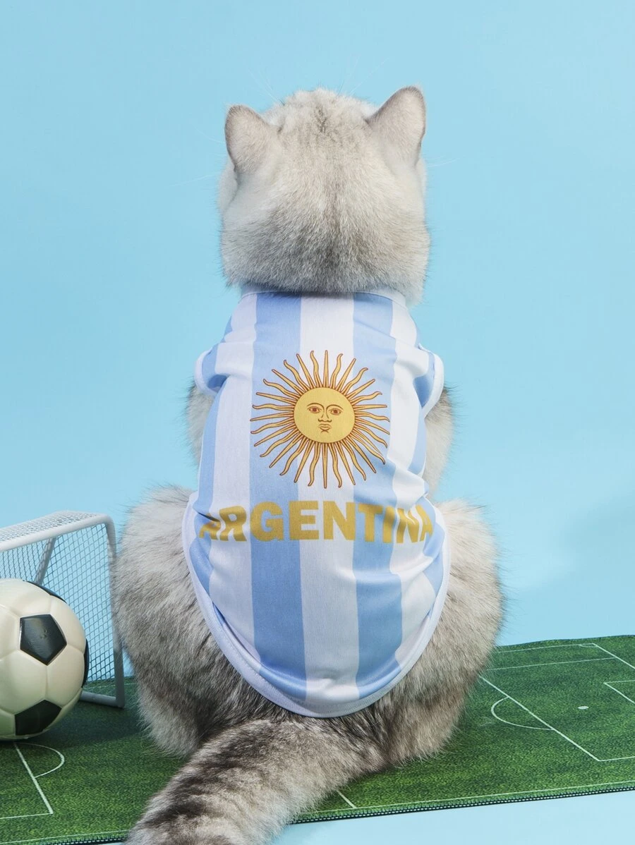 PETSIN Argentina Flag Pet Tank