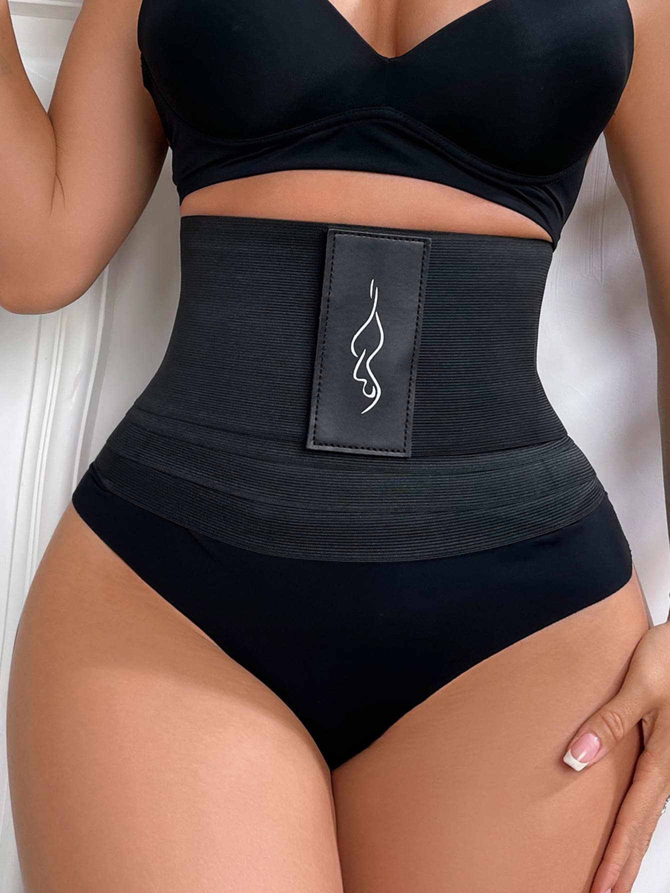 Graphic Print Waist Trainer
