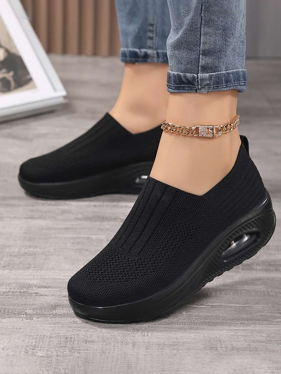 Women's Black Road Running Shoe Covers Worn Over Sneakers Build For Gym