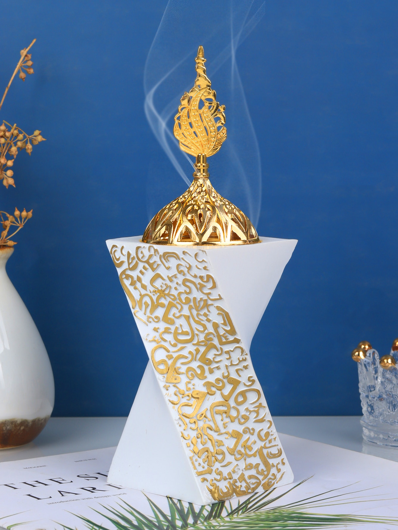 1pc Two Tone Incense Burner