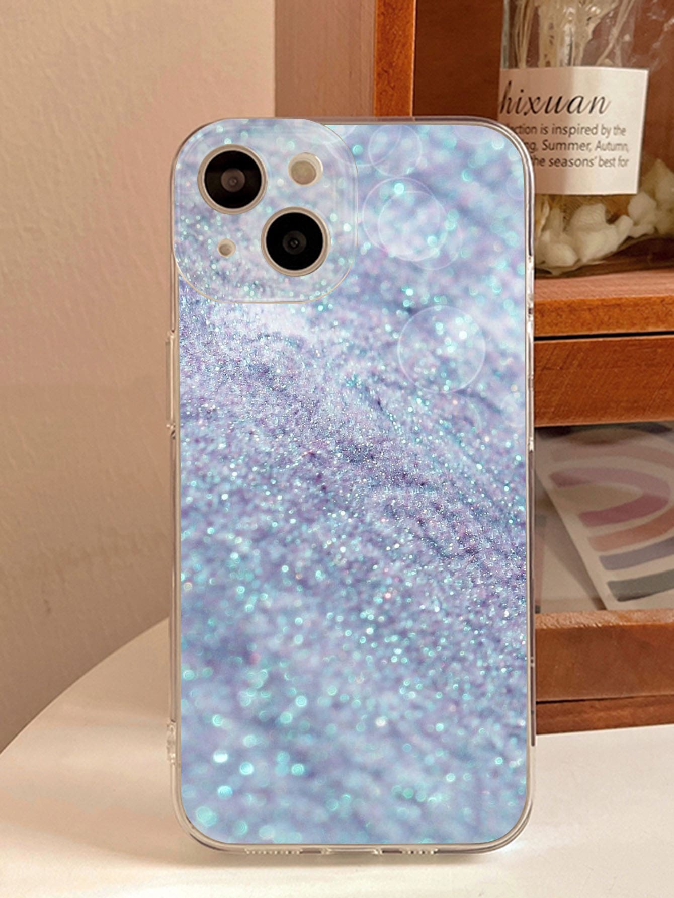 Glitter Powder Pattern Phone Case