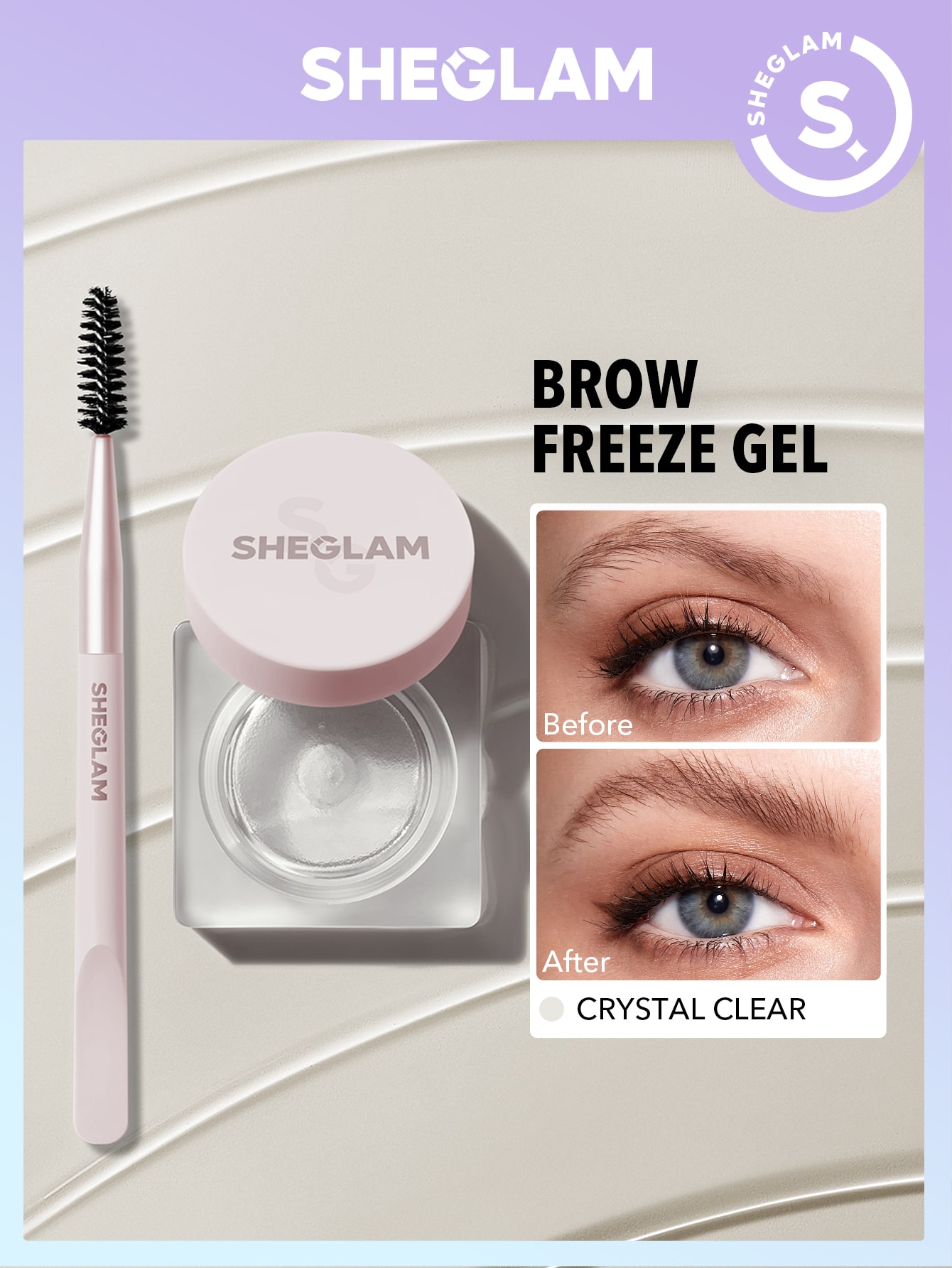 SHEGLAM Set Me Up Brow Hold Crystal Clear