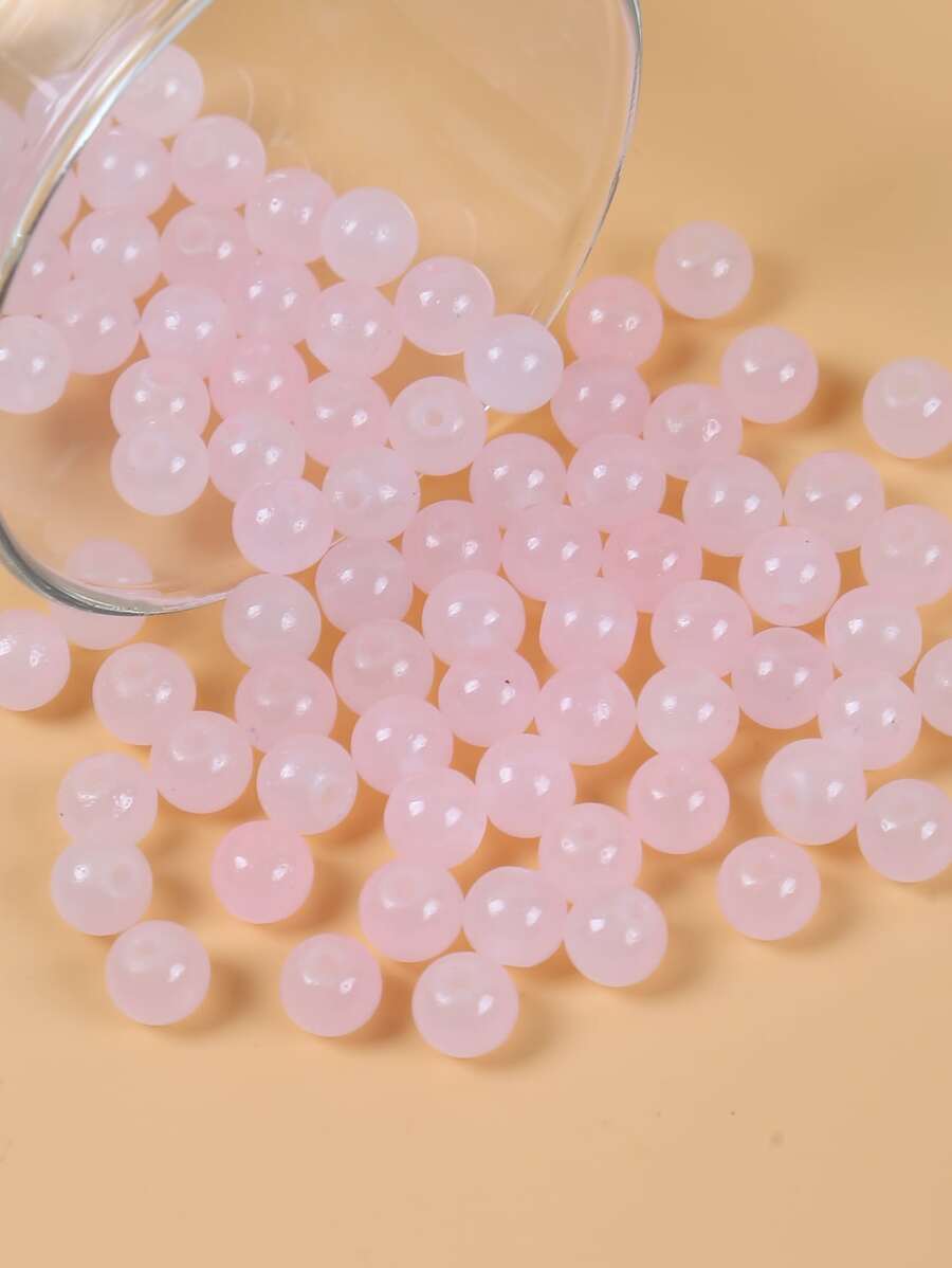 80 peças/conjunto Acessório de joias faça você mesmo 8mm conta