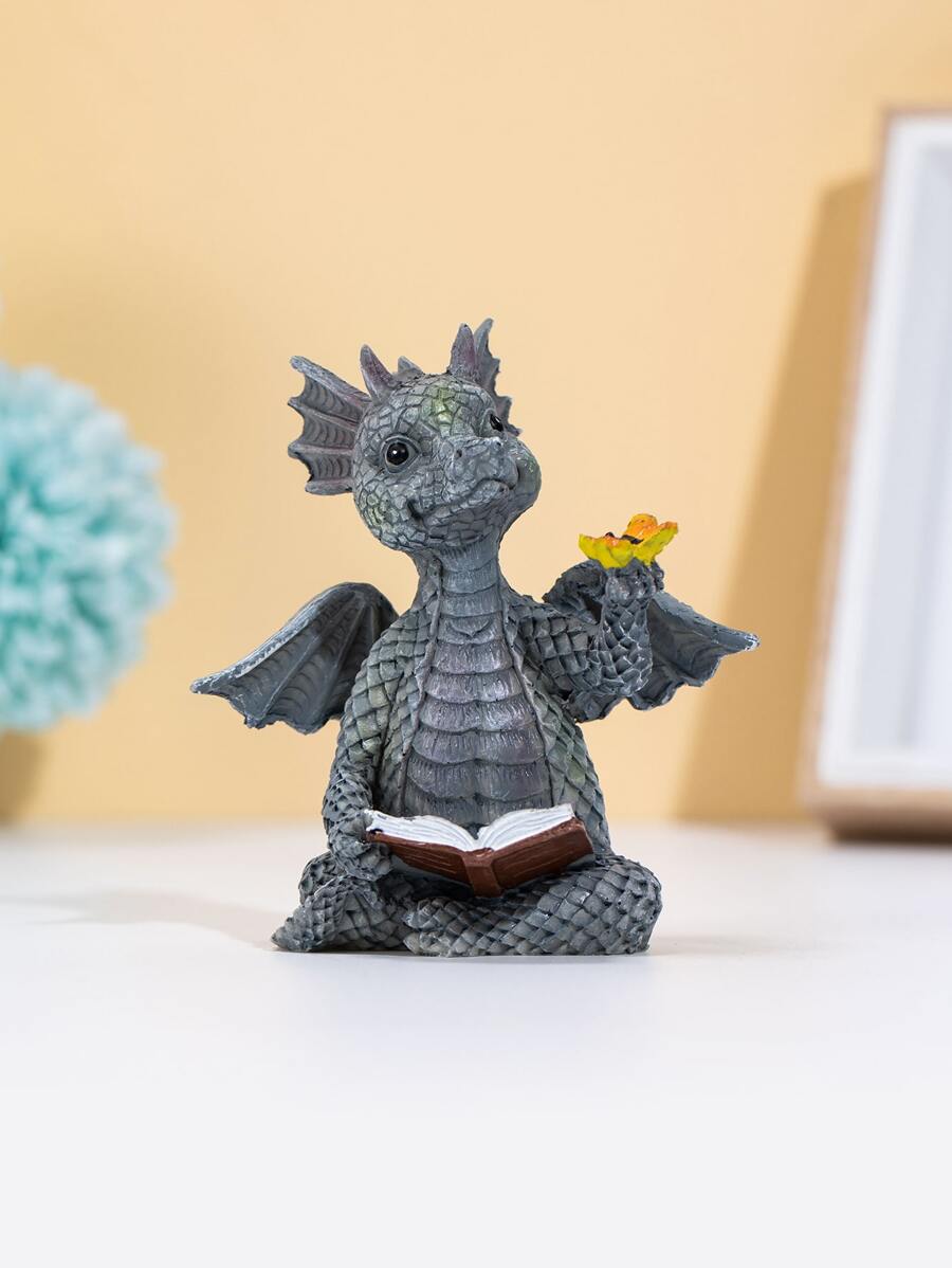 1 pièce résine synthétique Décoration créatif design dragon Objet de décoration pour domicile