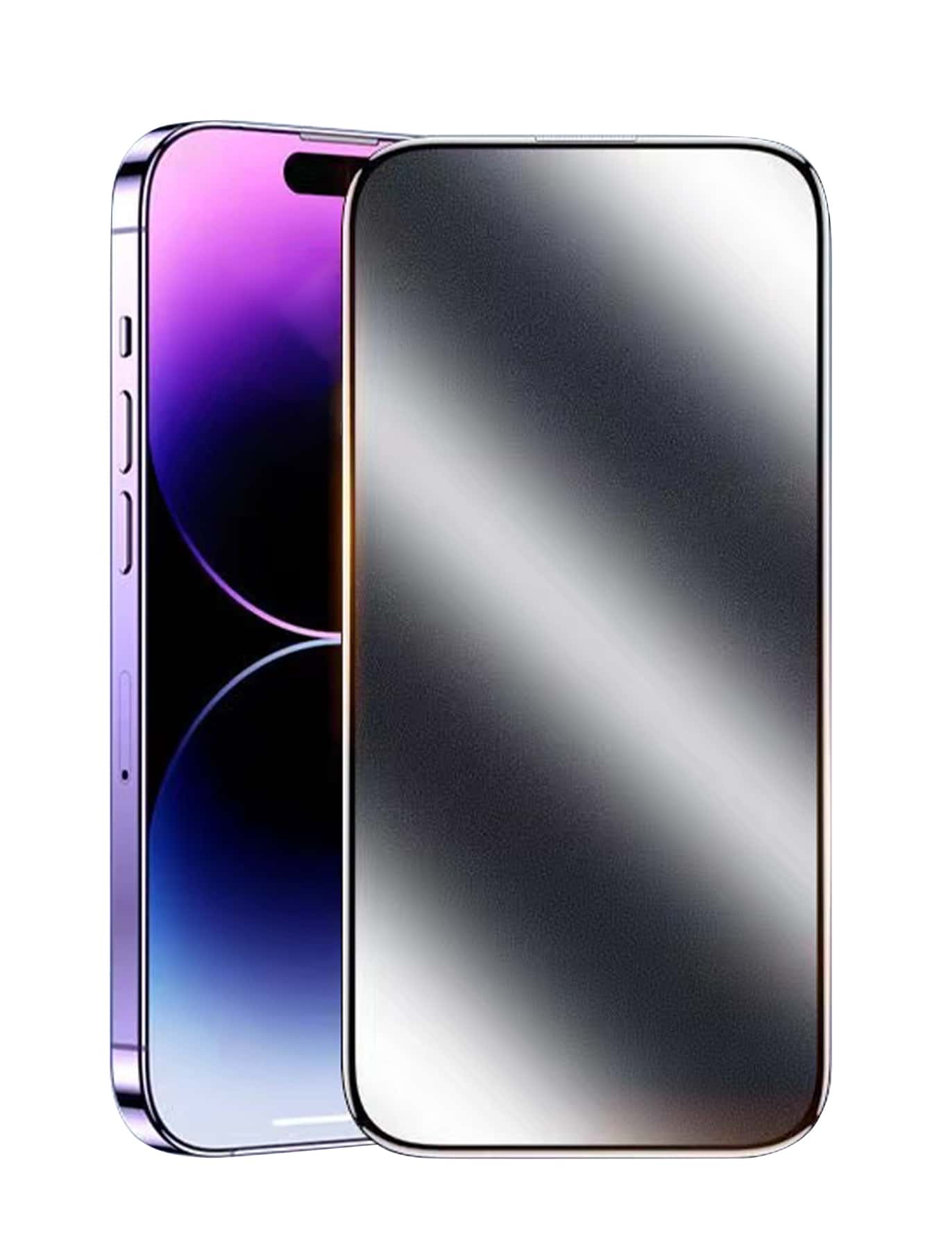 1 Stück Anti Fall Bildschirm Datenschutzfolie kompatibel mit iPhone15/15Plus/15Pro/15Promax