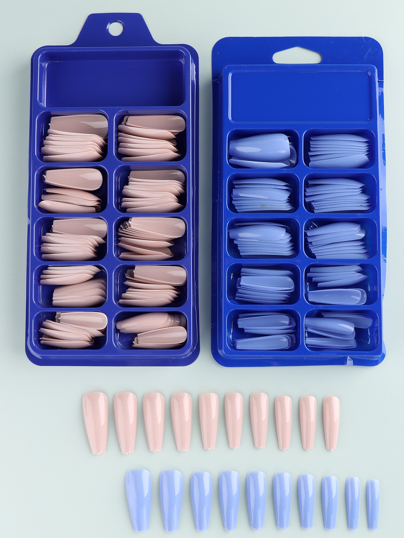 2boxes Plain Fake Nail