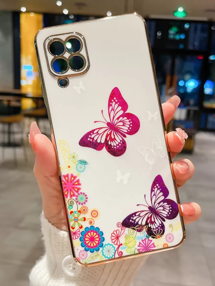 Valentines Butterfly Print Phone Case