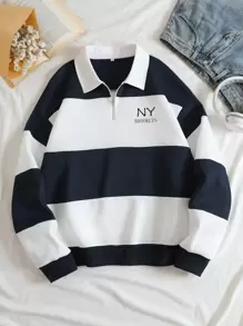 Azul y blanco
