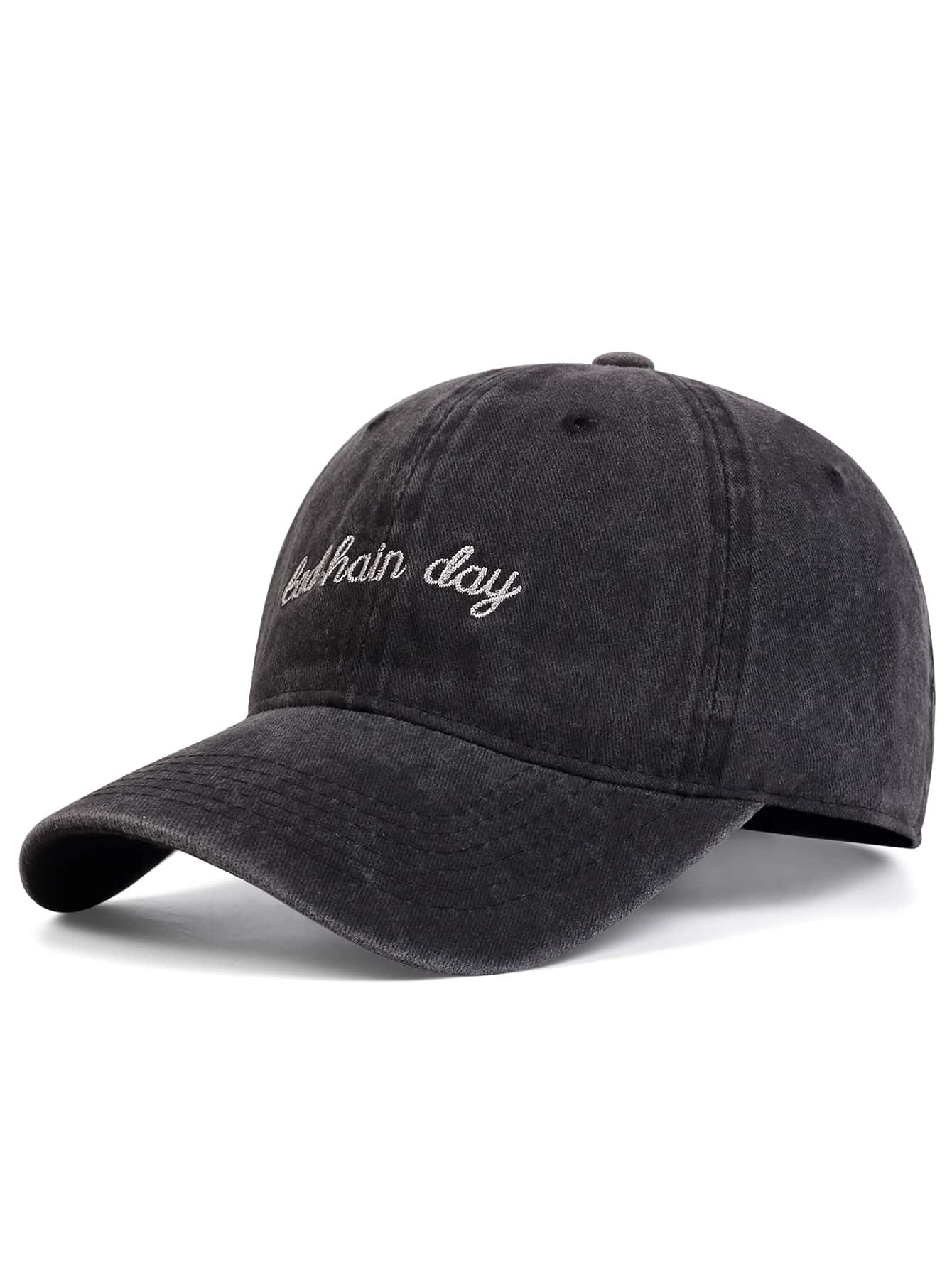 Men Letter Embroidered Baseball Cap
