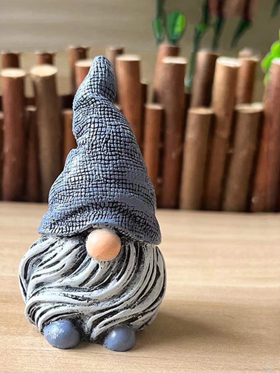 1 pièce Nouvelle conception Figurine décorative de nain, décoration pour la maison, ornement de jardin, artisanat en résine