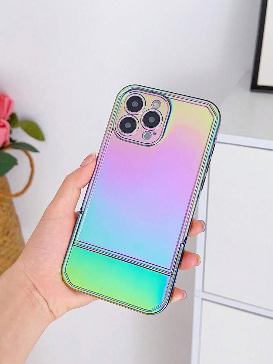 Holographic Phone Case With Invisible Holder