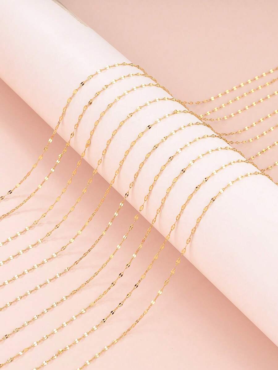 10 piezas Collar con colgante de labios, joyería de uso diario para mujer