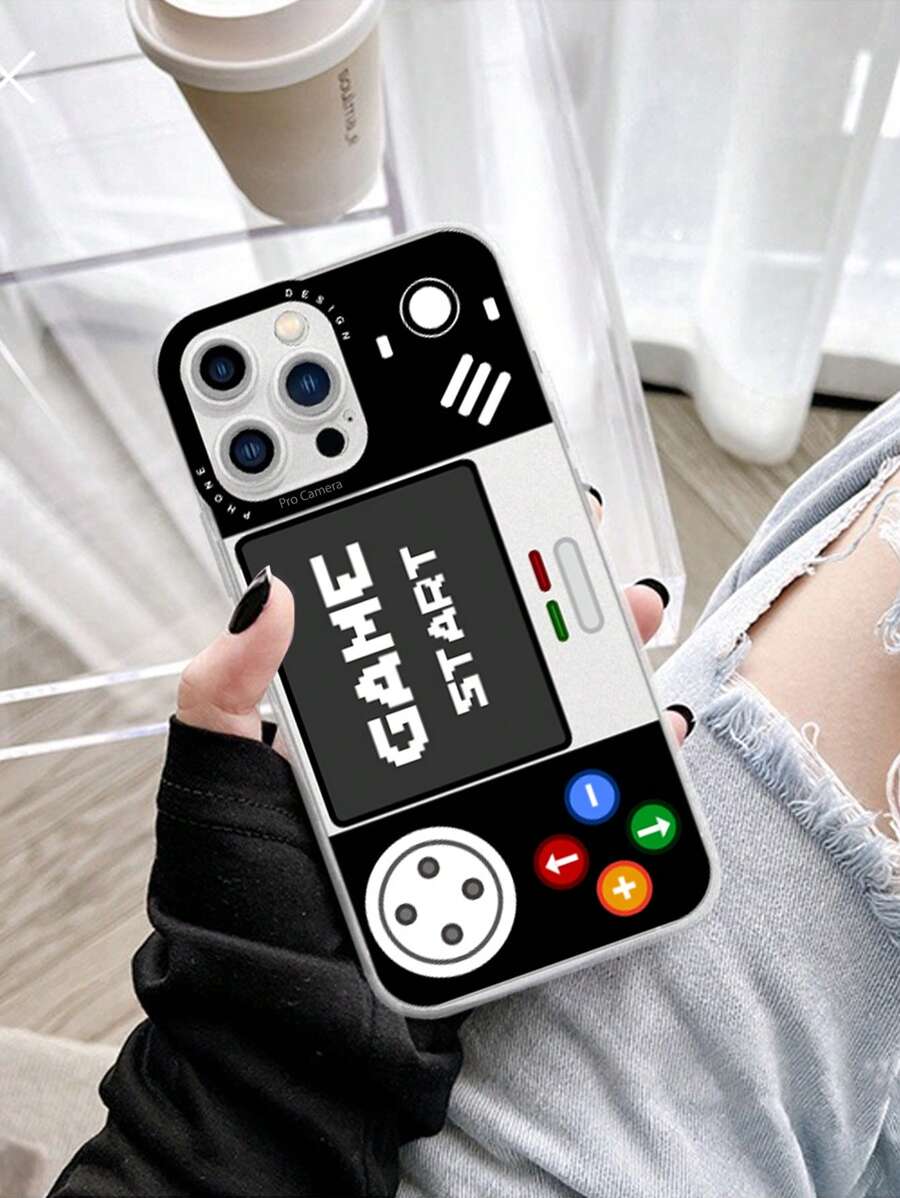 Gaming Console Series Painted Tpu Phone Case Compatible With Iphone And Samsung Phones Compatible With iPhone15/15Plus/15Pro/15Promax