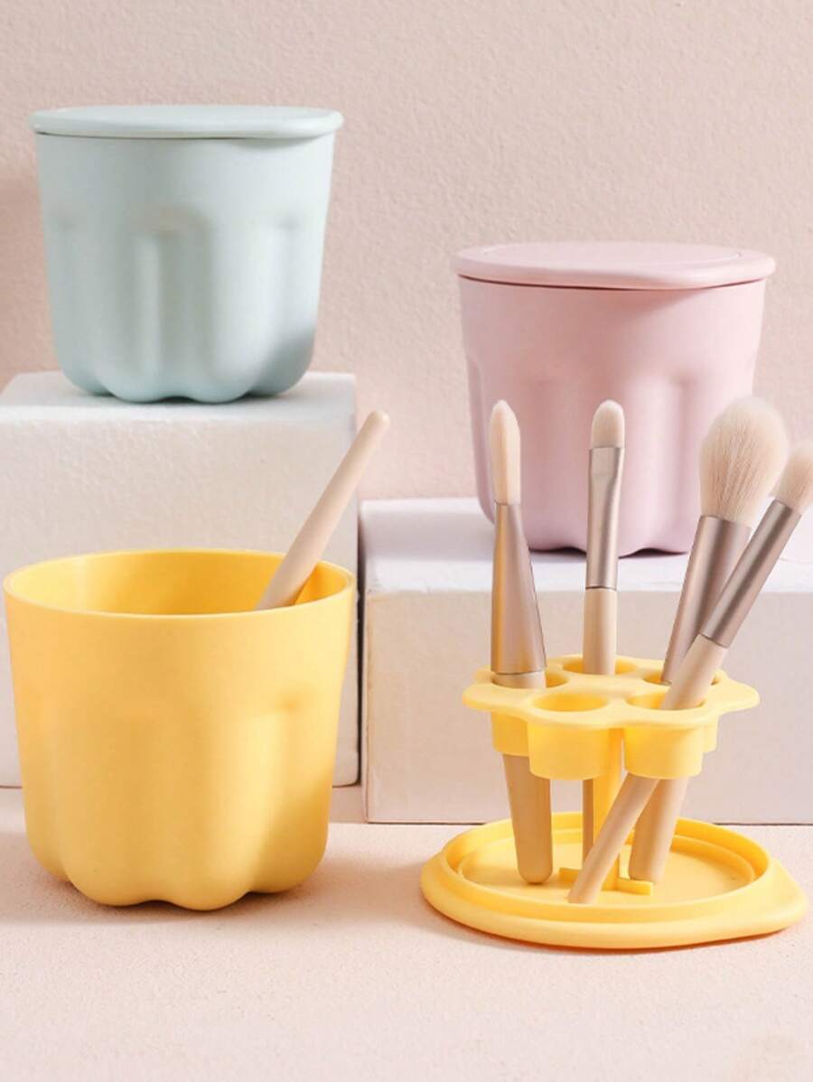 1 pièce Boîte de rangement pour maquillage multi-compartiments en PP, pour vacances à la plage, collection de salles de bain, collection de chambre à coucher, grande capacité