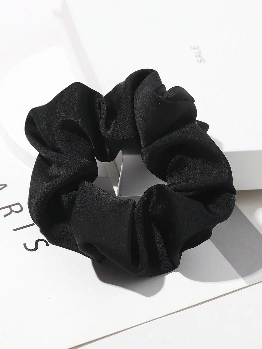 1pc Women Solid Casual Scrunchie For Daily Life Scrunchies Hair Ties Scrunchy Hair Ties