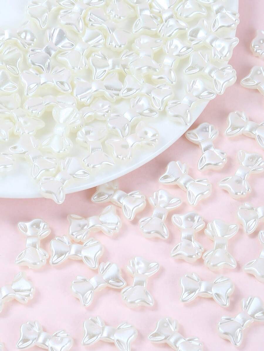 Conjunto De 80 Peças Elegante Faux Pearl Design Diy Bead Para Mulheres Para Fabricação De Joias Diy