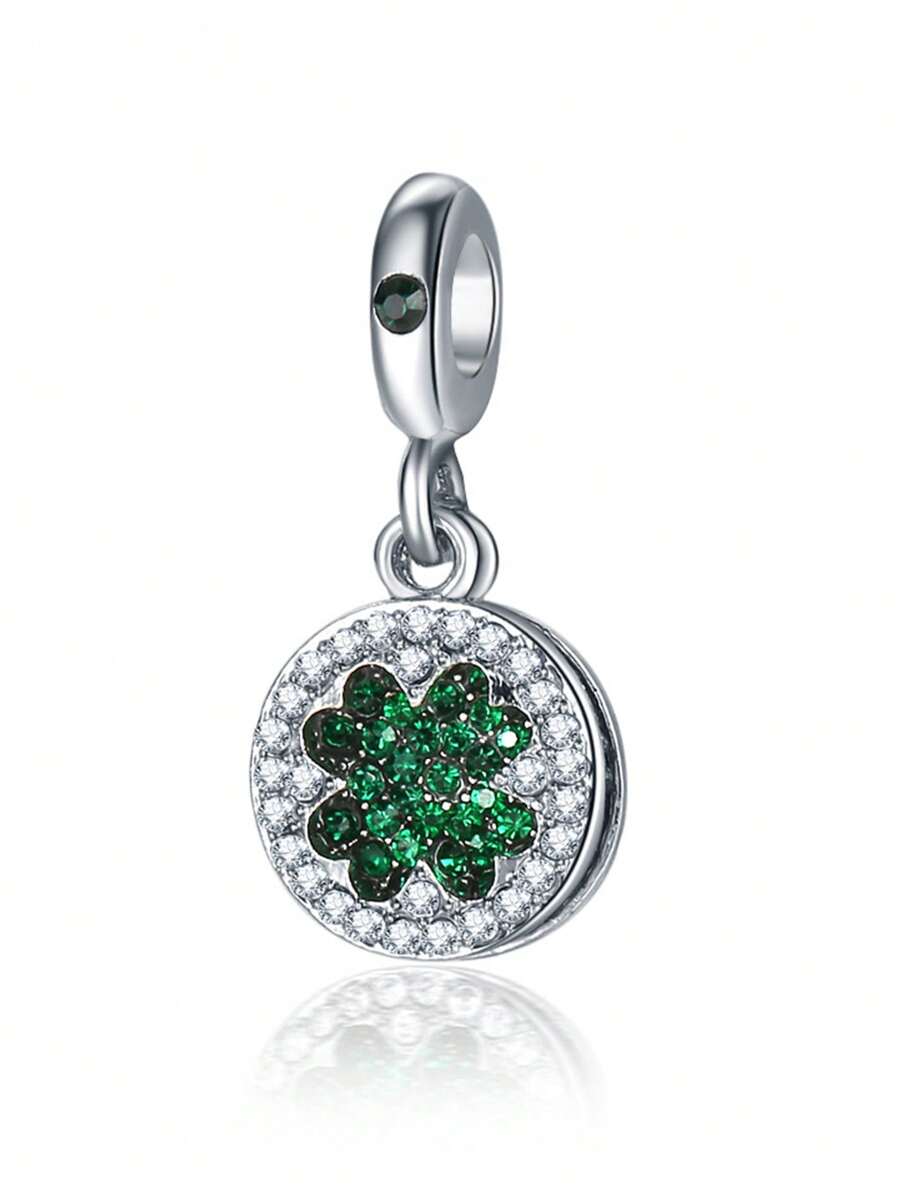 decoração de strass pingente redondo