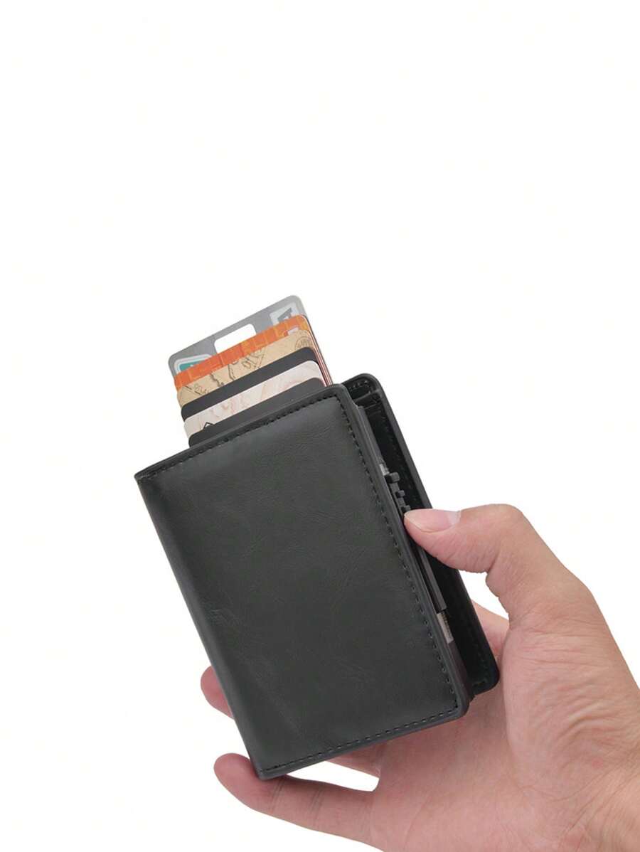 Small Wallet Bifold Card Slot Gift Father Dad Gifts Slim Lightweight Portable Cash Money ID Card Card Coin Pocket For Birthday Gift Anniversary On Valentine Day For College Student School Student Male Men Lightweight Portable Card ID Card White-Collar Workers For Male Holiday For Anniversary For Birthday Gift Casual Card Holder Card Holder Wallet Business Card Holder Credit Card Holder For Men Mini Wallet Card Wallet Rfid Wallet