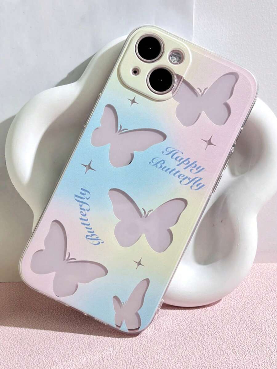 Butterfly Pattern Anti-fall Phone Case