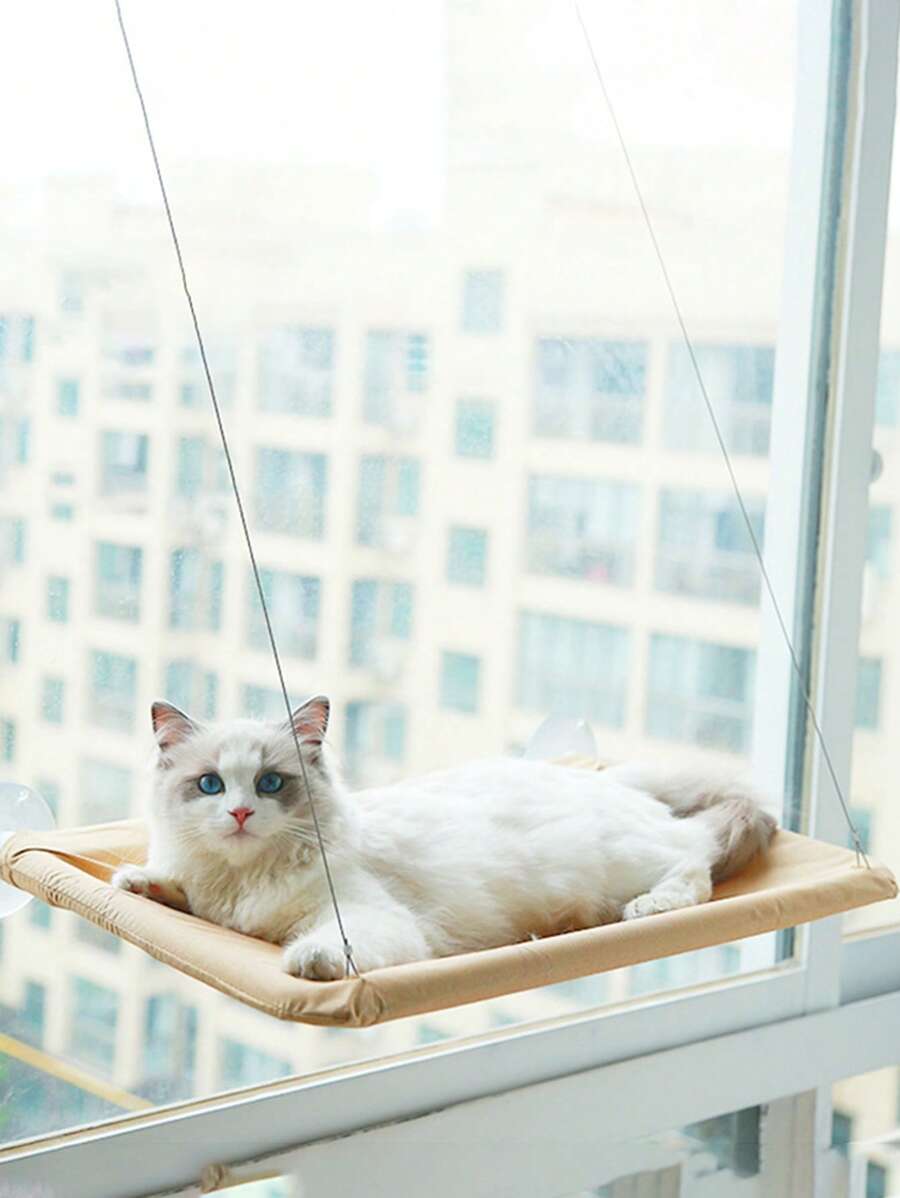 1pc Cat Hammock, Suitable For All Seasons, For Cats Puppy Keep Dog Bed Cat Bed Easy To Clean