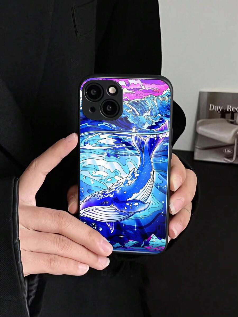 Whale Pattern Phone Case