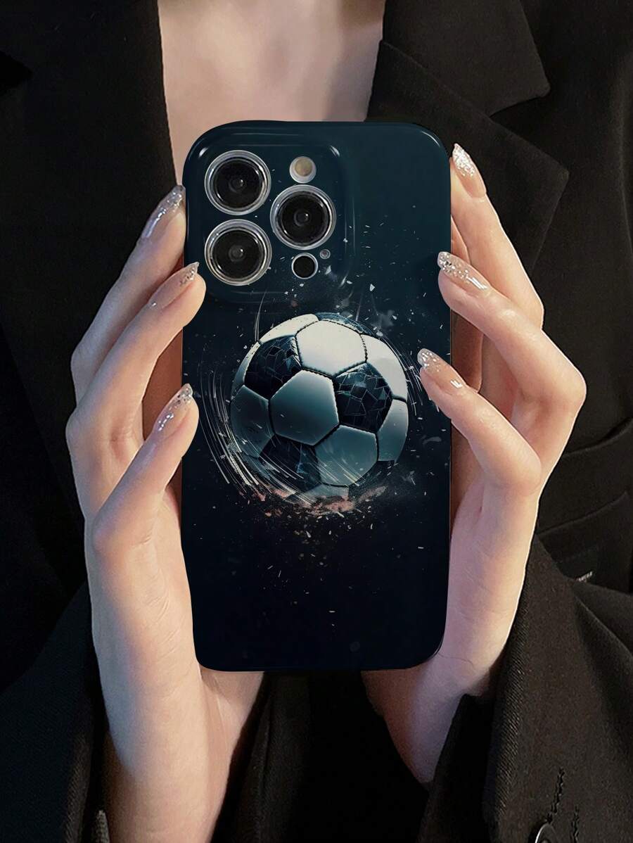 Handyhülle mit Fußball Muster,