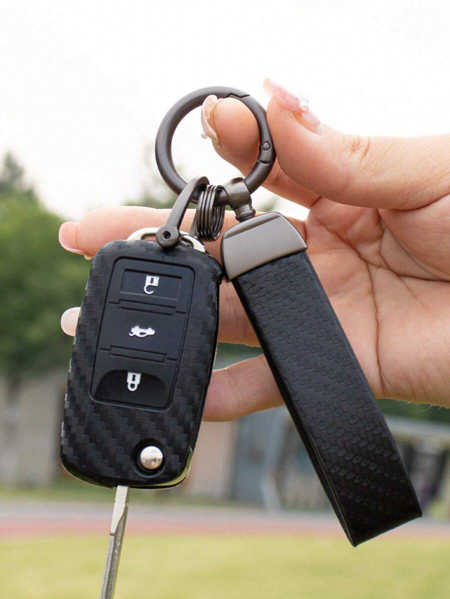 3 piezas Funda de llave de coche & Acollador & Herramienta compatible con Volkswagen