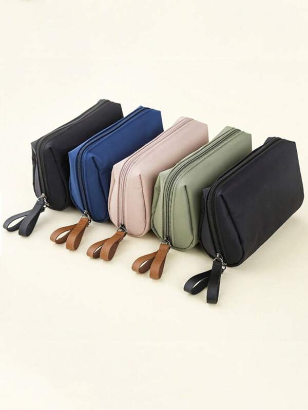 Solid Cosmetic Bag For Women SHEIN USA