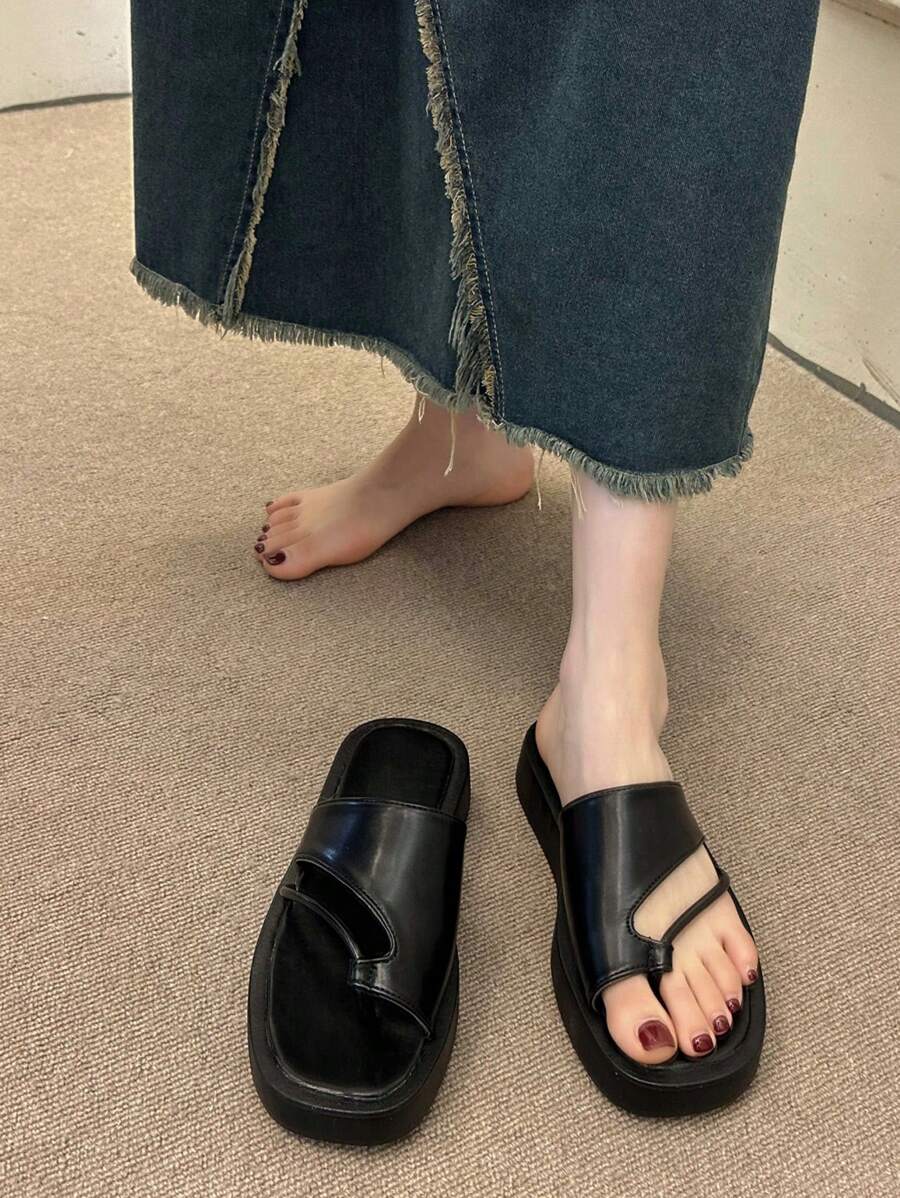 Women Minimalist Thong Sandals, Fashion Sandals