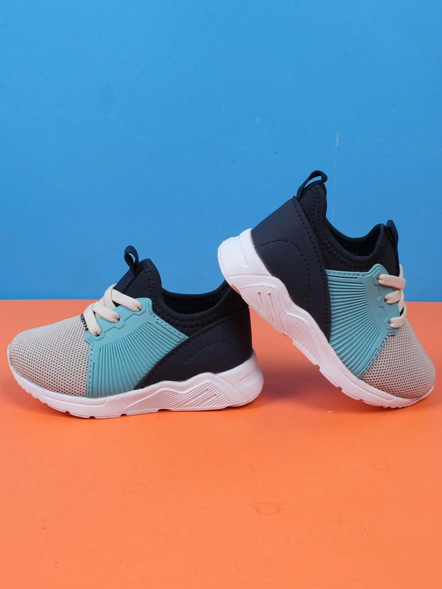 1pair Fashionable Basic Casual Comfortable Baby Sports Shoes