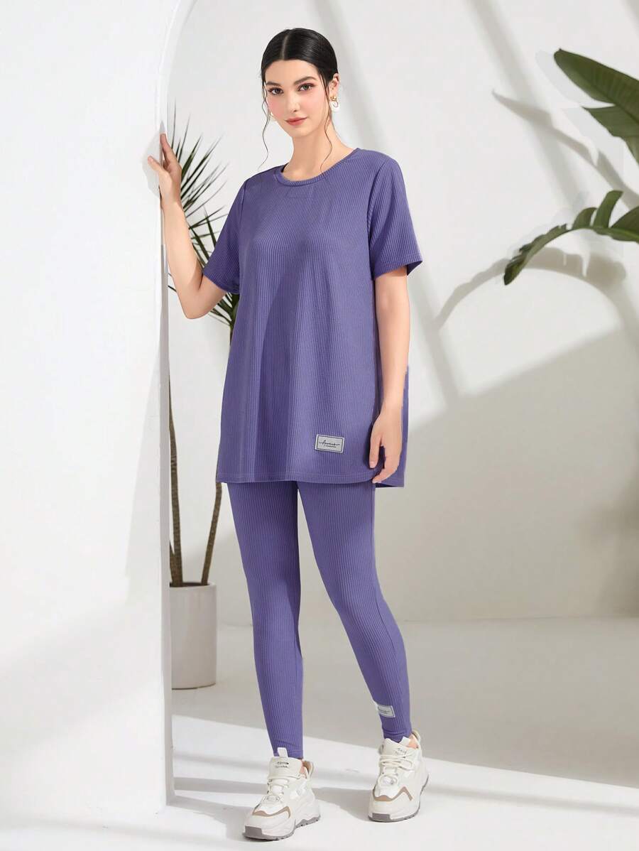 Mulvari Patchdetail T-shirt & legging