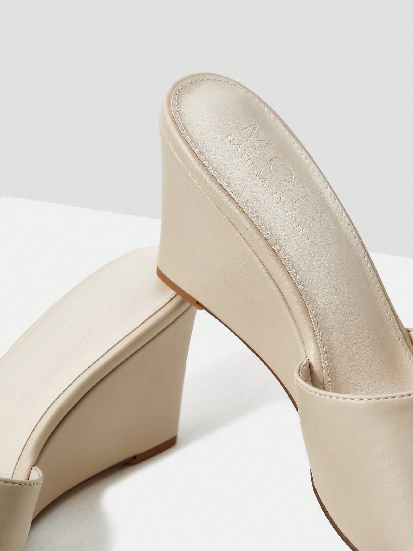 【COLOR iN ID】Crocker Sandal Wedge Mule WEDGE MULE SANDAL｜Motf