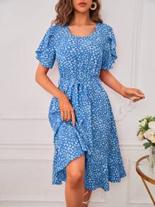 Blue and White