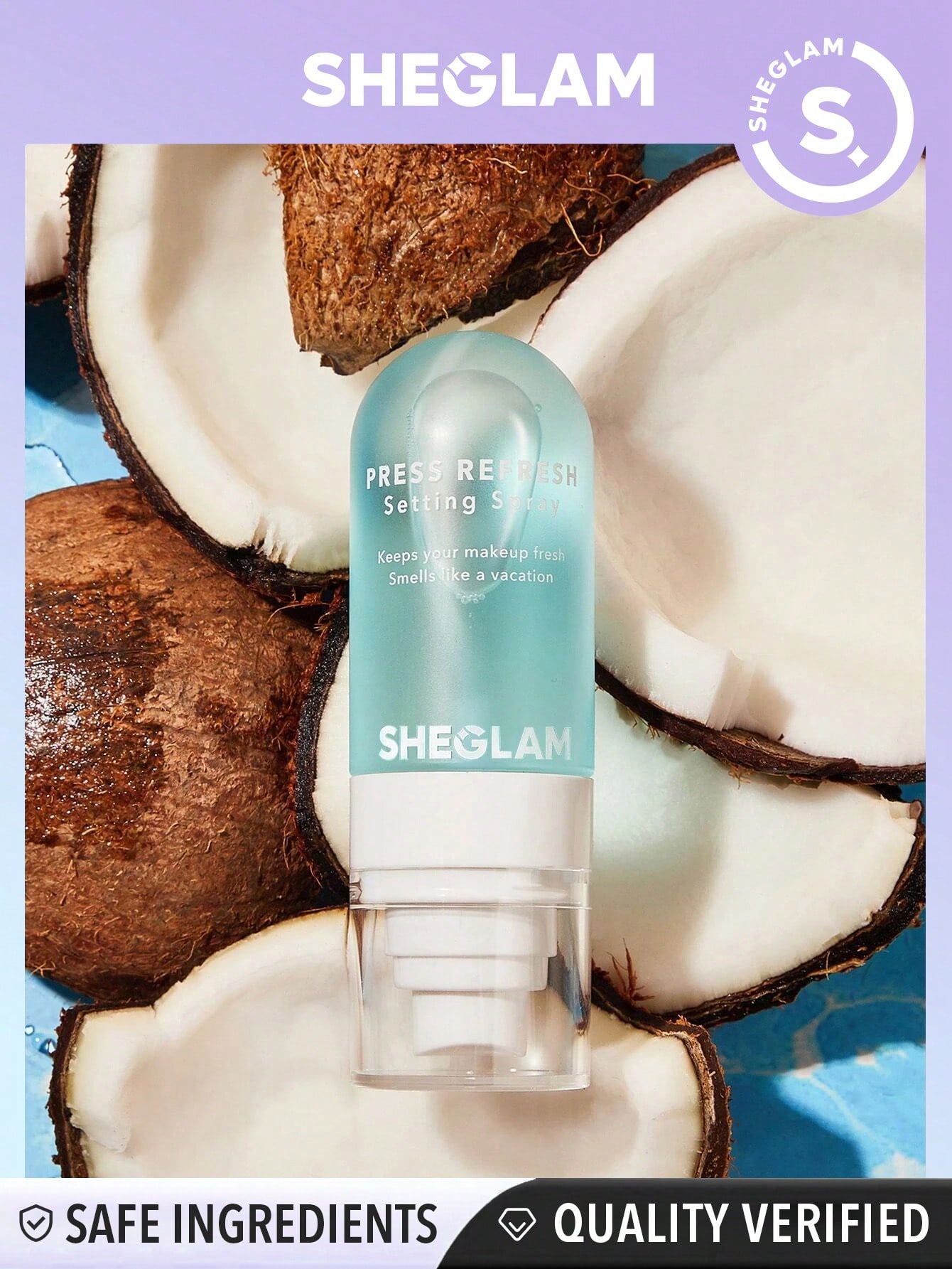 SHEGLAM Spray fijador refrescante